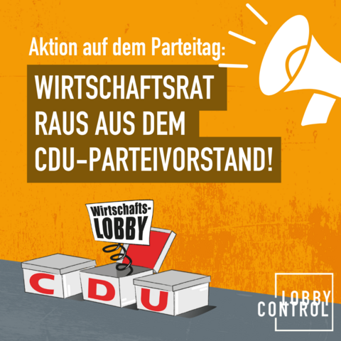 Aktion auf dem Parteitag: Wirtschaftsrat raus aus dem CDU-Parteivorstand